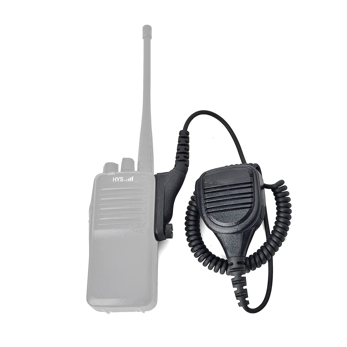 HYS Micrófono de altavoz de radio compatible con Motorola DP4400 MTP850S | Micrófono de hombro para walkie talkie multipin DP3400 DP3401 DP4401 DP4600 DP4800