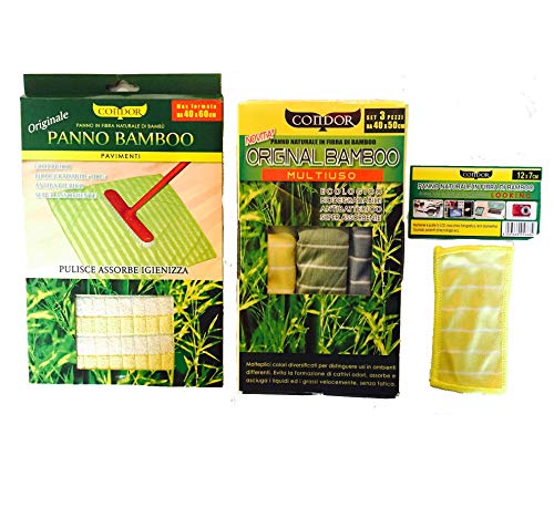 Condor Set Panni in Bamboo