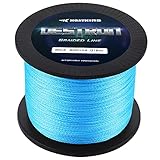 KastKing Destron Braided Fishing Line, Coastal Blue, 6LB, 150Yds