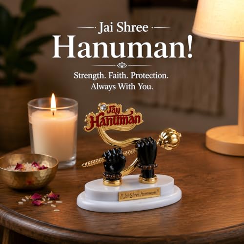 Image of ZAICUS Idol for Car Dashboard & Home Decor - Miniature Statue for Temple, Office Desk & Spiritual Gift Showpiece