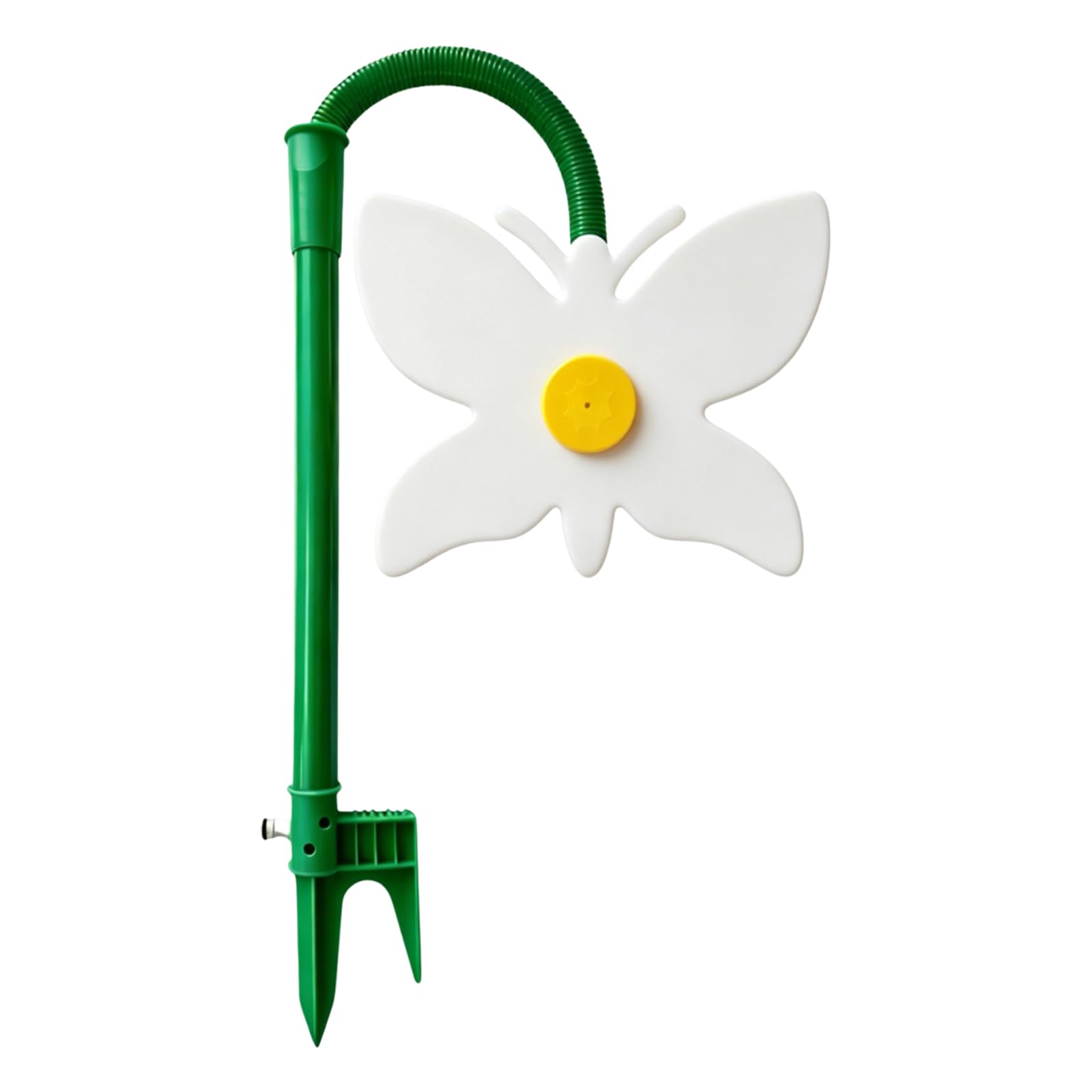 Crazy Daisy Water Sprinkler for Kids and Dogs, 360° Rotating Dancing Flower Water Toy Hose Garden Spinning Sprinkler, Lawn & Garden, Fun Irrigation Tool for Yard Watering Pets Playing