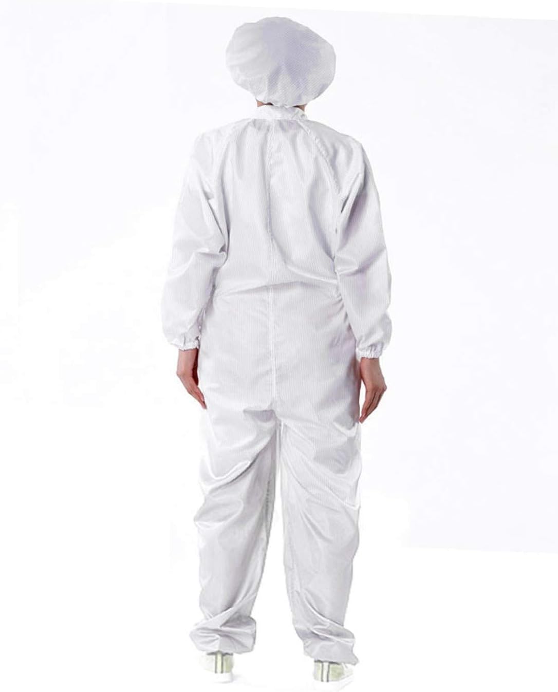 FIYA New Lon0167 Unisex Long Featured Sleeve Room reliable efficacy Anti Static Jumpsuit Uniform White XL(id:f47 8c 1d 7e9)