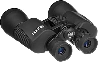 Bushnell - Powerview - 10x50 - Black - Porro Prism - Insta-Focus - Adjustable Diopter - Extreme Robustness - Bird Watching - Sightseeing - Travelling - Binocular - 131056