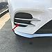 Fit For Mercedes Benz GLC GLC300 GLC-Coupe 2016 2017 2018 2019 Front Corner Mesh Grill Molding Cover Trim Chrome - Just Fit the model with Fin