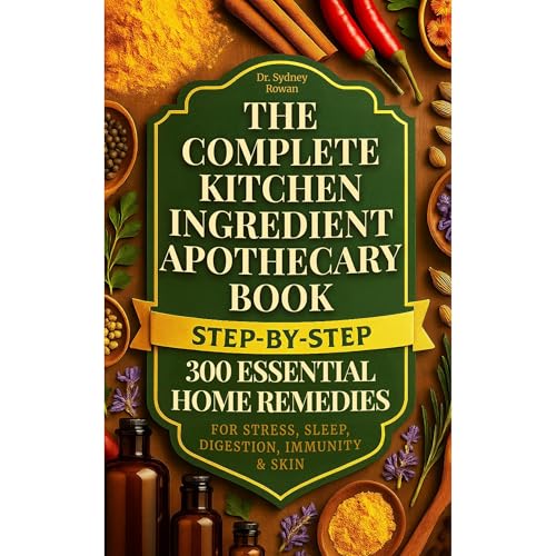 THE COMPLETE KITCHEN INGREDIENT APOTHECARY BOOK Audiolibro Por Dr. Sydney Rowan arte de portada