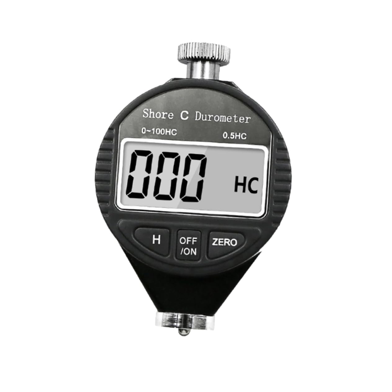 CHILDWEET Shore a Durometer LCD Display Durometer Tester Shore Hardness Tester Accurate Durometer Meter Digital Durometer Digital Display Multi-Purpose Durometer Hardness Tester Meter Black