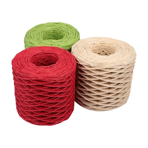 Corde d'emballage en raphia pour vos décorations artisanales et bricolage de fête