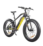 [Power and Speed]: Equipped with 48V 750W High-Speed/Brush-Less Geared/Waterproof Motor.Large Capacity Lithium Battery:Removable 48V 12.8AH 614.4W , fully charged in 4-6 hours. Max Speed: 32KM/H(20mph);Distance:30-120km. [Pedal Assist System]: LCD Sm...