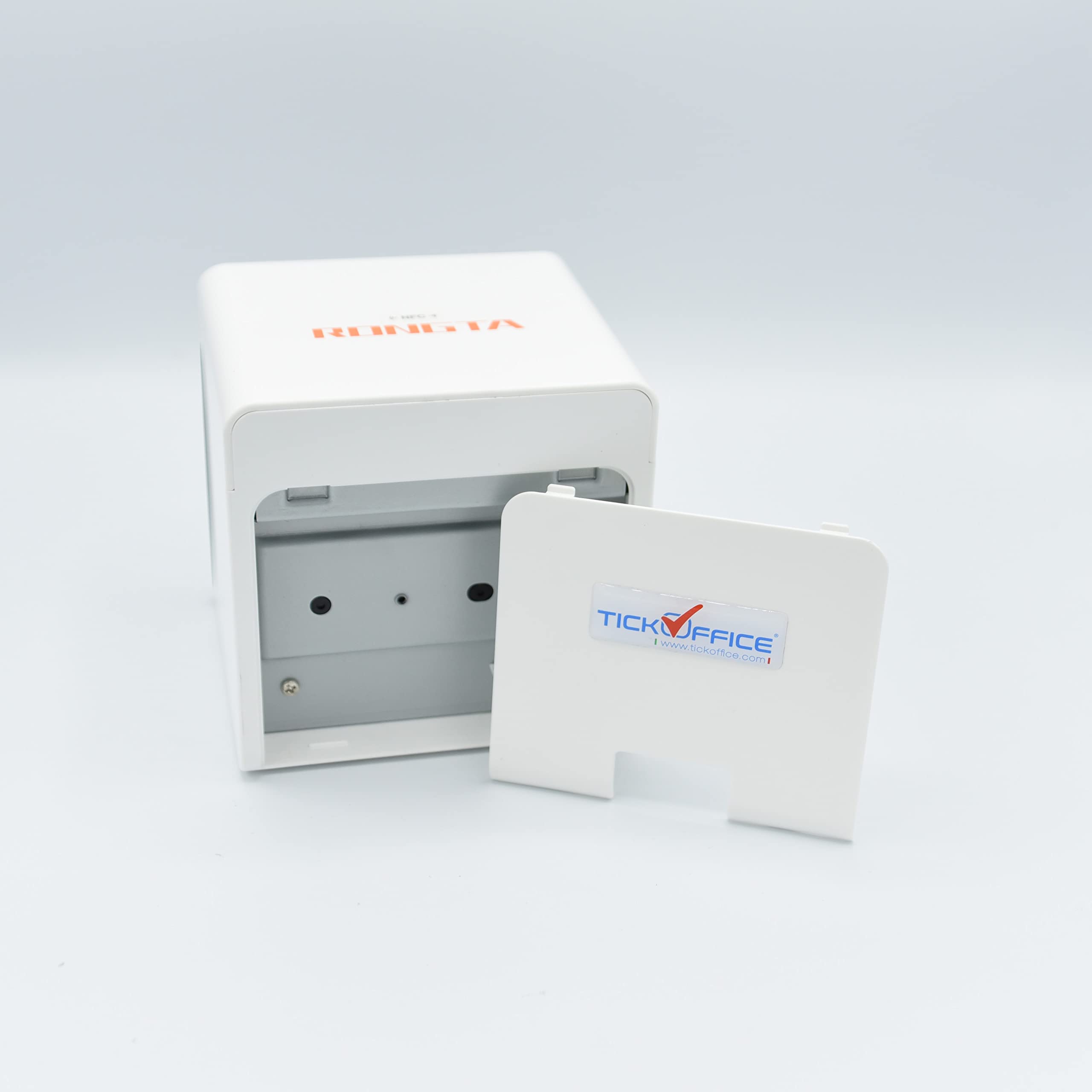 Stampante ricevute non fiscali e comande mini compatta cubo termica diretta 250m/s 80mm con auto-cut usb lan ethernet bluetooth ACE H1 windows mac android ios (ACE H1 BIANCO - USB+ETHERNET+BLUETOOTH)