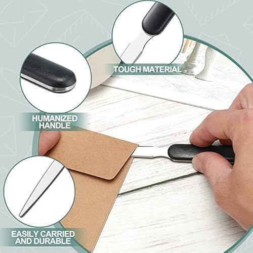 Dkmemr VD874N Office Letter Opener Stainless Steel 3Pcs Envelope Openers Lightweight Mail Slitters Letter Knives thumb #2