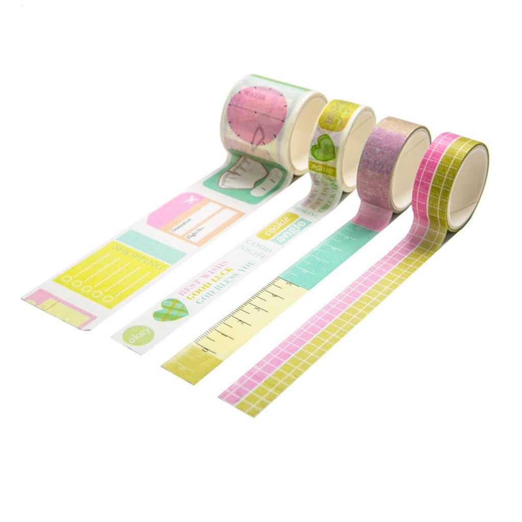 Decorative Washi Masking Tape Set School Supplies Japanese Stationery Album Stickers