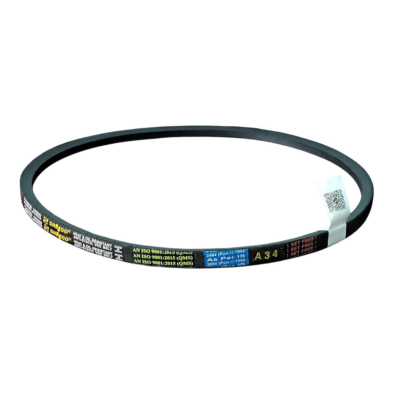 SANDO A-34 INDUSTRIAL HEAVY DUTY V BELT : Amazon.in: Industrial
