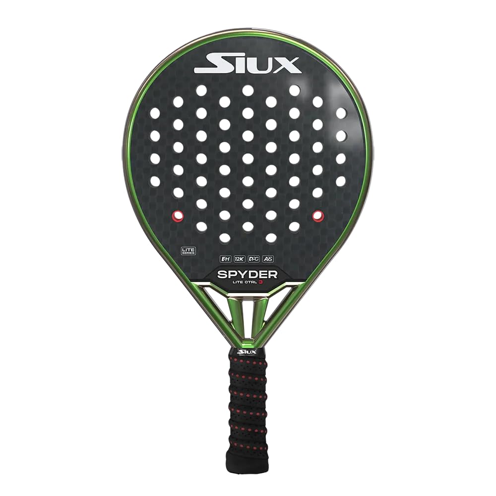 SIUX Pala de Pádel Spyder Lite Ctrl 3 Hard 355-375 gr
