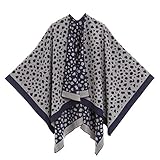 Women's Shawl Wrap Poncho...