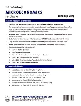 Paperback Introductory Micro Economics for Class XI Book