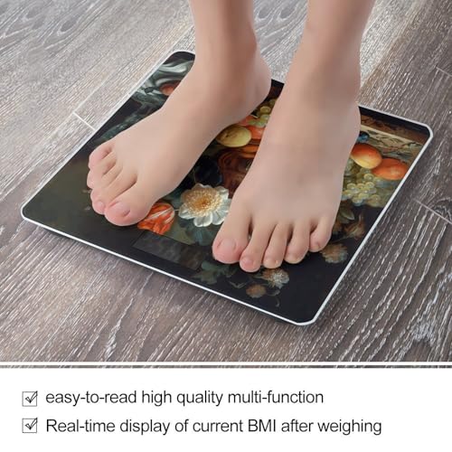 Báscula digital de baño con pantalla LCD y vidrio templado miniatura 5