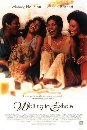 WAITING TO EXHALE (1995) Original Authentic Movie Poster 27x40 -Double - Sided - Whitney Houston - Angela Bassett - Loretta Devine - Lela Rochon