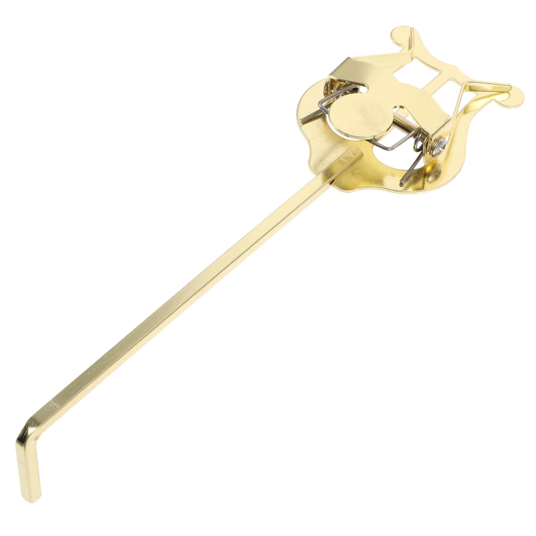 ERINGOGO Sturdy Music Sheet Holder for Trumpet Metal Marching Lyre Clip Score Reading Clamp