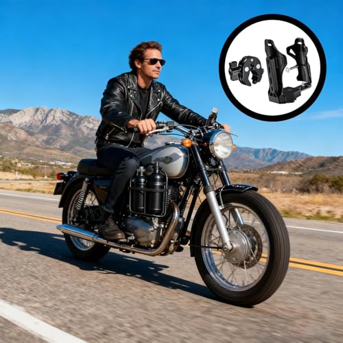 Porte-gobelet de moto antichoc pour stabiliser votre boisson