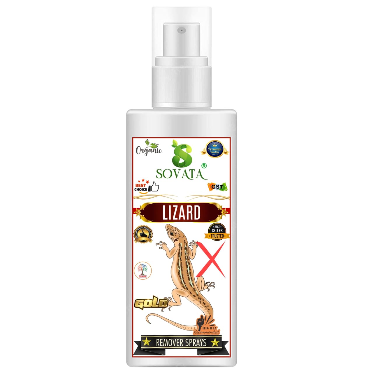Sovata® Lizard Repellant Spray | Pure Herbal Lizard Repellent for Home | Pet-Friendly I Non-toxic & Biodegradable | Irritant-Free I Chemical-Free (15 Days Protection) (200 ml) (B0D8Q8P3BR) Amazon Price History, Amazon Price Tracker