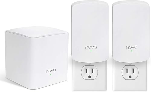 Tenda Nova Mesh WiFi System MW5 - Cubre hasta 3500 pies cuadrados - Sistema de malla WiFi AC1200 para todo el hogar - Red de malla de doble banda