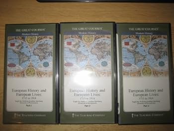 DVD European History and European Lives: 1715 to 1914 (The Great Courses) Book