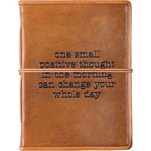 Carnet de notes avec citation positive pour votre routine bien-être et écriture du matin