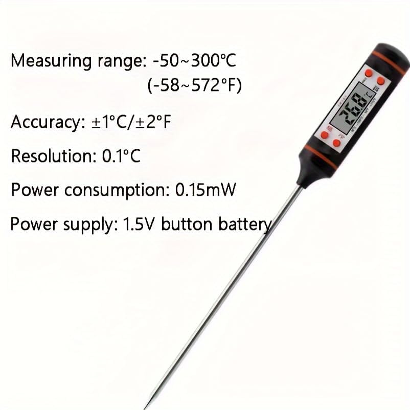 Miniatura 5 de Termómetro infrarrojo, medidor de temperatura láser digital de -37 F  1022 F (-25.6 F  1,022.0 F) pistola de temperatura IR (no para humanos) Ideal