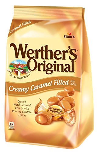 WERTHER'S ORIGINAL Creamy Caramel Filled Hard Candies, 30 Ounce Bag, Hard Candy, Bulk