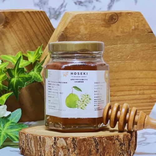 【無添加・非加熱】HOSEKI 台湾文旦蜂蜜 130g|爽やかな香りとやさしい甘み・台湾花蓮産ポメロハニー・低温濃縮製法・天然純粋はちみつ (130g)