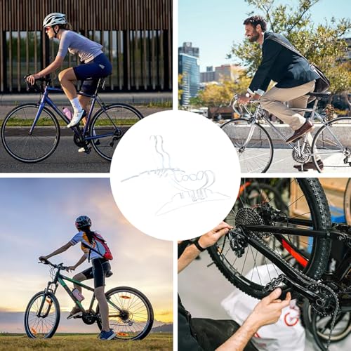 Support de stationnement extérieur pour vélos de route sans béquille