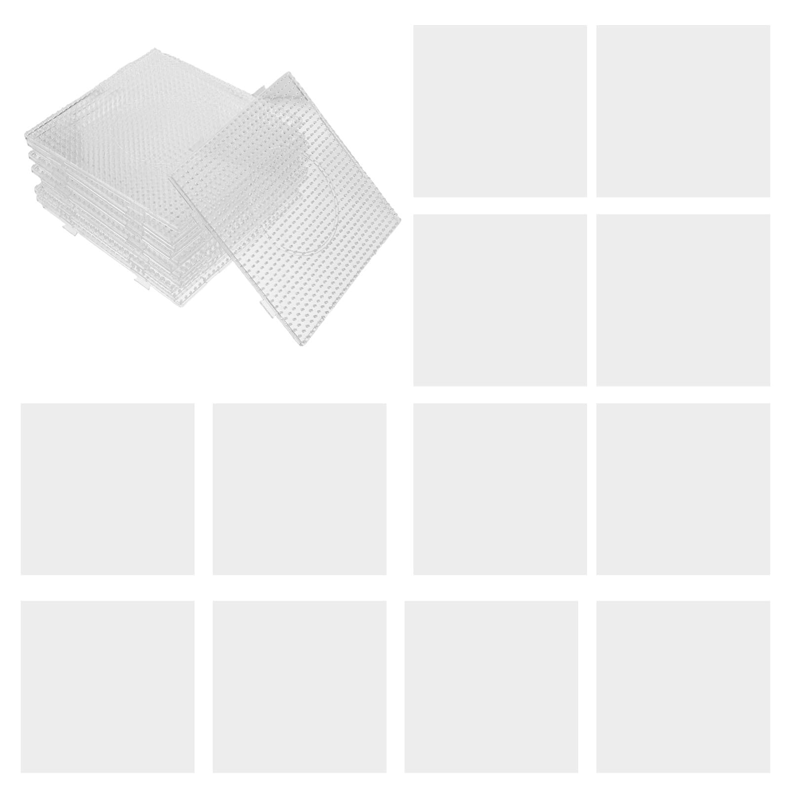 Tavola Perline Fusione Quadrata 5mm in Plastica, Set 1 Pezzo