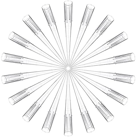 Pipettenspitzen 200μl für 0,1-200μl Mikropipette 300 Stück (Pipettenspitzen-200μl) Cover