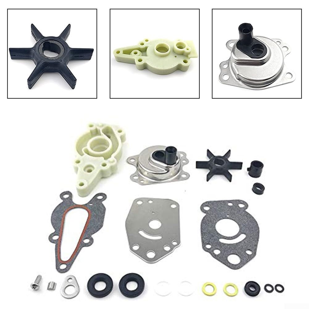 42089A5 Kit di Riparazione Pompa Acqua Girante In Acciaio Inox Per Mercury per Mariner Fuoribordo 6HP A 15HP 20 Pezzi