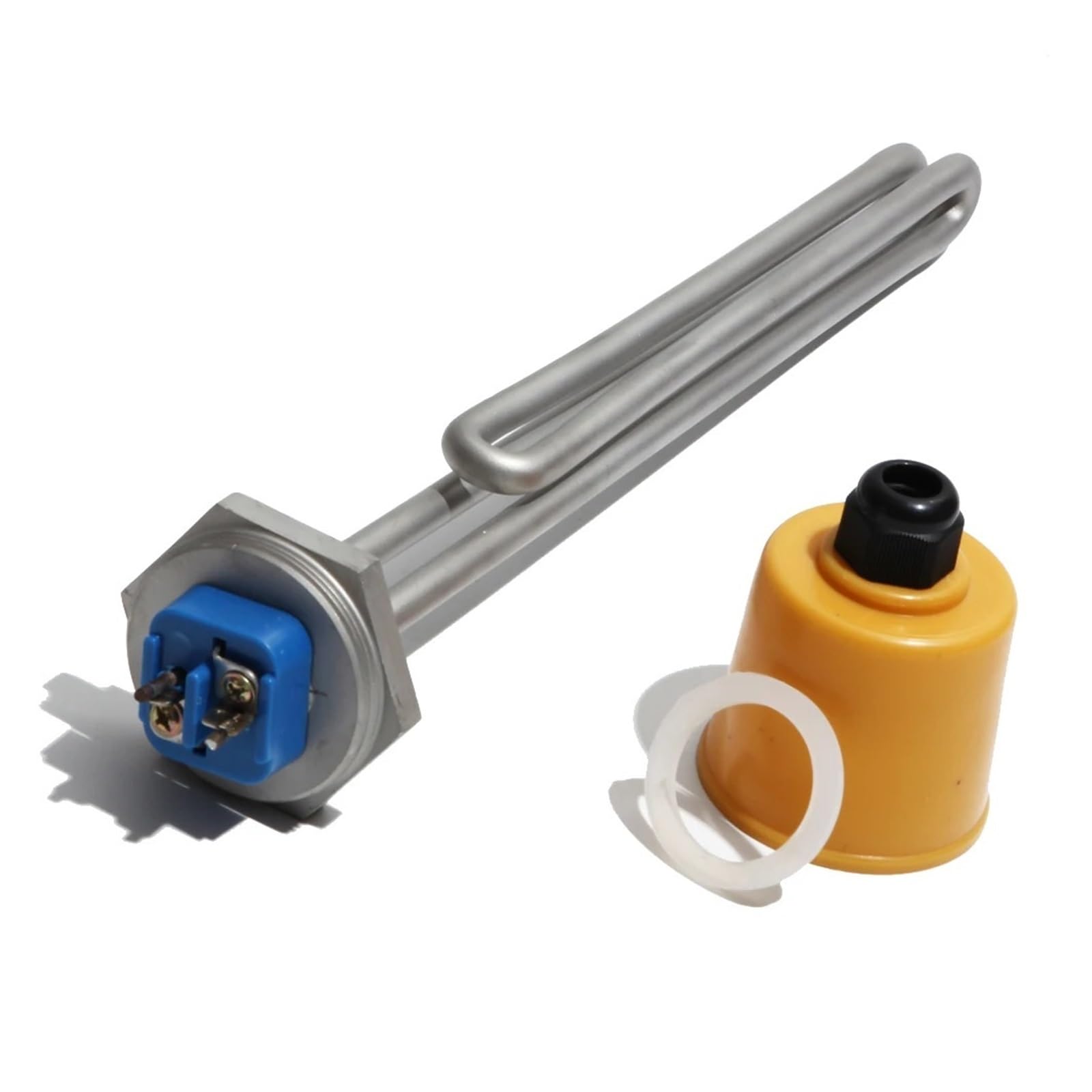 1 szt. 1"BSP Elektryczny Element Grzewczy Grzałka Zanurzeniowa Całość Stal Nierdzewna 304 240 V 2500 W 3500 W 4500 W(Gold,3.5KW 240V 360mm)