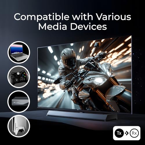 Image of OREI 4K DisplayPort Extender Over Fiber Optic Balun - UltraHD 4K @ 60Hz 4:4:4 DR, HDR10+, SFP+ - Up to 10 KM in Single Mode - 300M in Multi-Mode