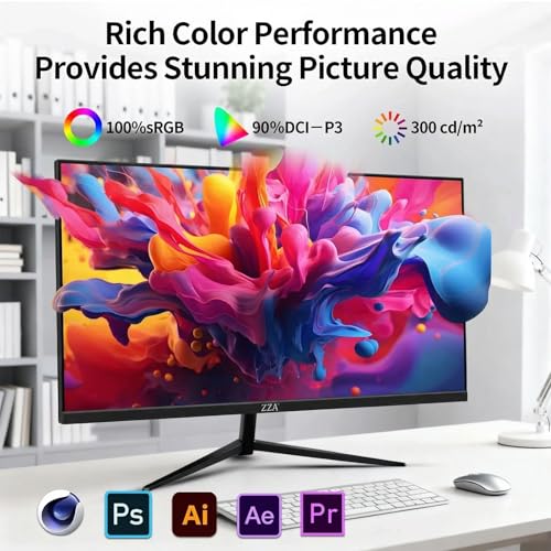 Image of ZZA 32 Inch 4K UHD 3840x2160 60Hz VA Gaming Computer Monitor AdaptiveSync Premium HDR10 100% sRGB