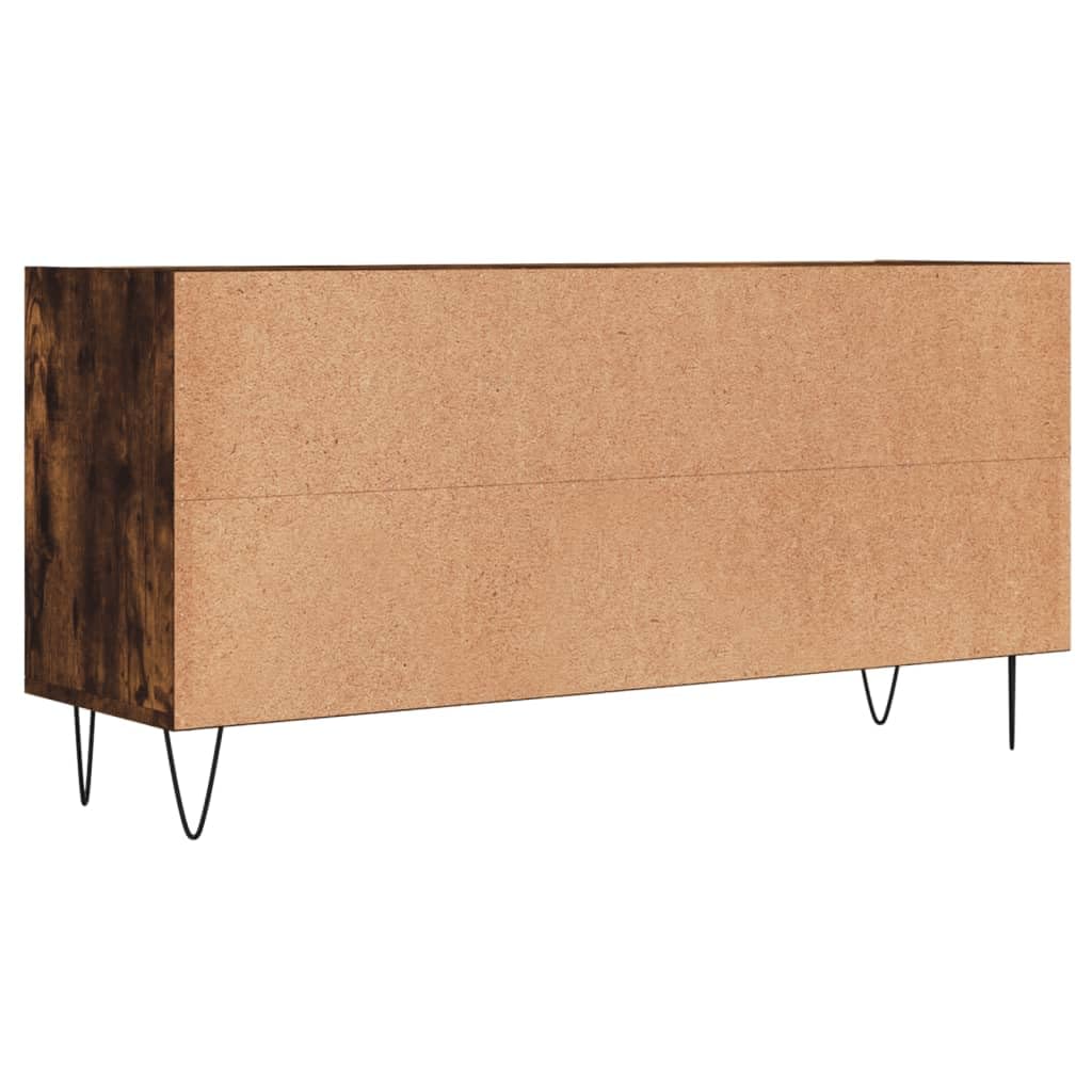 Mobile TV in legno di rovere affumicato, 103,5 x 30 x 50 cm