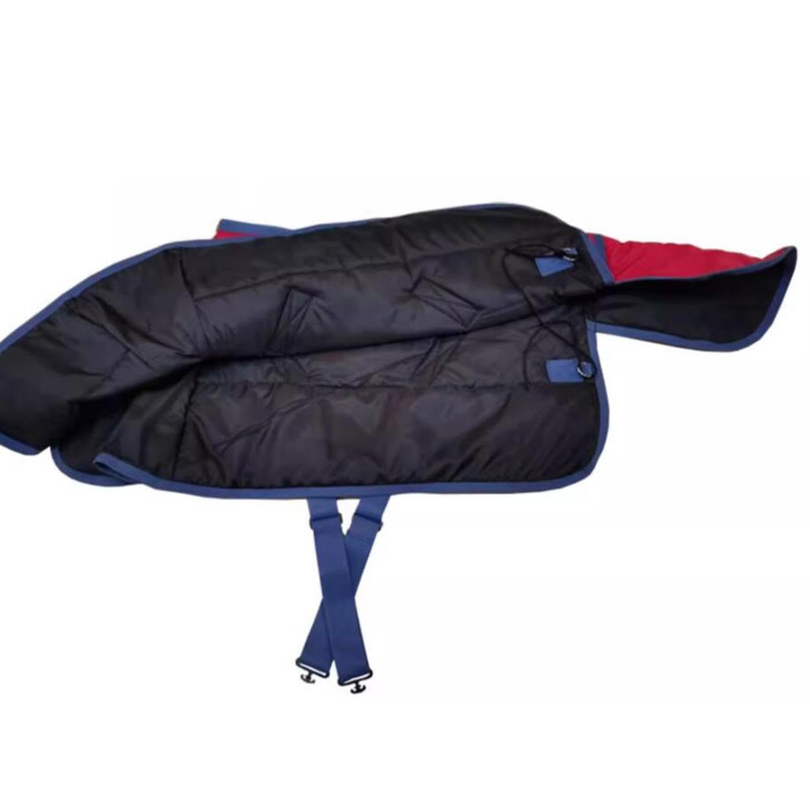 Qianly Manta para Caballo Ropa de Invierno Impermeable Transpirable Protección Térmica en Tela Oxford Adecuada para Actividades Al Aire Libre Y Entrenamiento