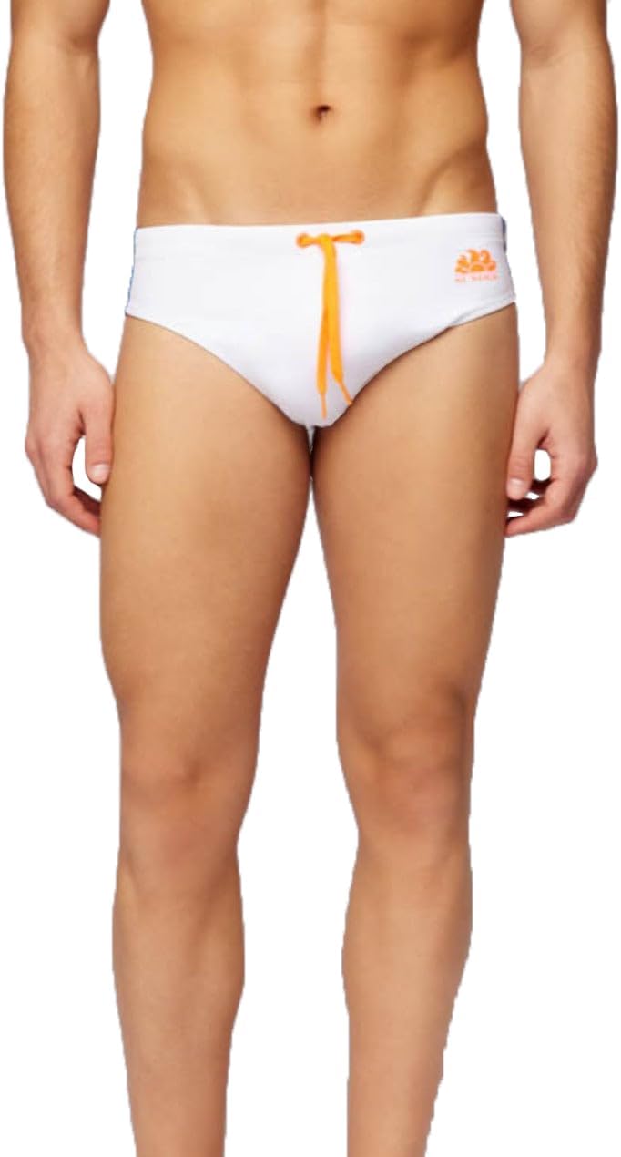 SUNDEK Men's Swim Briefs with Adjustable Waistband