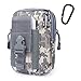 G4Free Tactical Molle Pouch Compact EDC Utility Gadget Waist Molle Bag Pack CCW Fanny Pack con Funda para Teléfono Celular para Correr Ciclismo Senderismo Camping Escalada