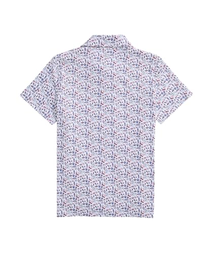 Image of Vineyard Vines Boys' Printed Sankaty Polo