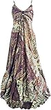 schnittmuster weites sommerkleid Einheitsgröße: 36/38 GURU SHOP Seidiges Maxikleid, Sommerkleid, Damen, Flieder, Synthetisch, Size:38, Lange & Midi-Kleider Alternative Bekleidung