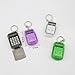 Purple 8-Digit Pocket Calculator Keychain - Mini Electronic Calculator for Home, School and Office | Portable Key Ring Tool with Display,Office and School Supplies
