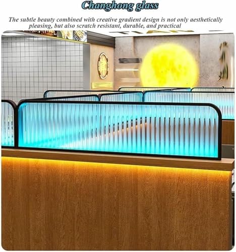 Cloisons de séparation salle à manger avec LED pour dîners intimistes - 8