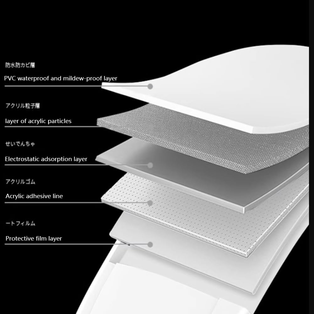 rellenar la cinta de sellado, Cinta for calafatear esquinas autoadhesiva de PVC, transparente, 38/50 mm x 3,2 m, for lavabo de baño, 1/2/3 piezas(Clear Foliage,L320cmx5cm-3PC)