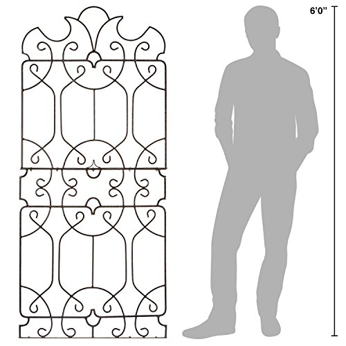 H-Potter-Garden-Trellis-for-Climbing-Plants-Wrought-Iron-Large-Ornamental-Outdoor-Wall-Art H Potter Garden Trellis for Climbing Plants Wrought Iron Large Ornamental Outdoor Wall Art