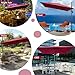 Hoteel 10ft Patio Umbrella Heavy Duty Aluminum Windproof & Shade Provision Outdoor Cantilever Square Offset Large Umbrella Height Adjustable with 360°Rotation for Patio Pool Deck Gazebo, Wine Red