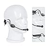 Dual Ear Headset Mic Head Headworn Microphone for Sennheiser Wireless Mic System #1