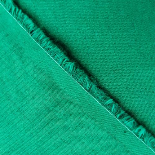 Image of Premium Cotton Flex Fabric for Sewing & Dressmaking | Soft, Breathable, Durable Material | Ideal for Kurtis, Shirts, Dresses, Home Decor & Crafts (Dark Green, 5 Meters)